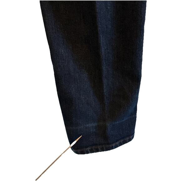 Ann Taylor LOFT Curvy Skinny Jeans Womens Blue Dark Wash Denim Low Rise W29 Sz 6 - Picture 5 of 10